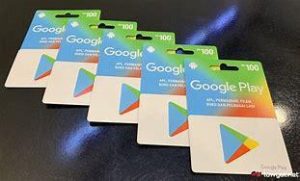 Google play gift card