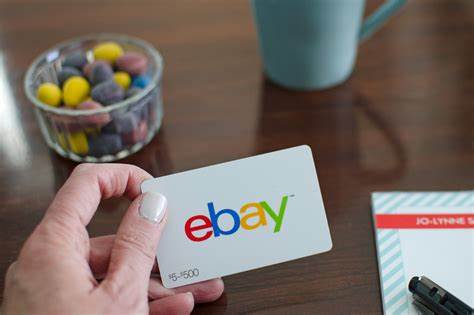 An ebay gift card